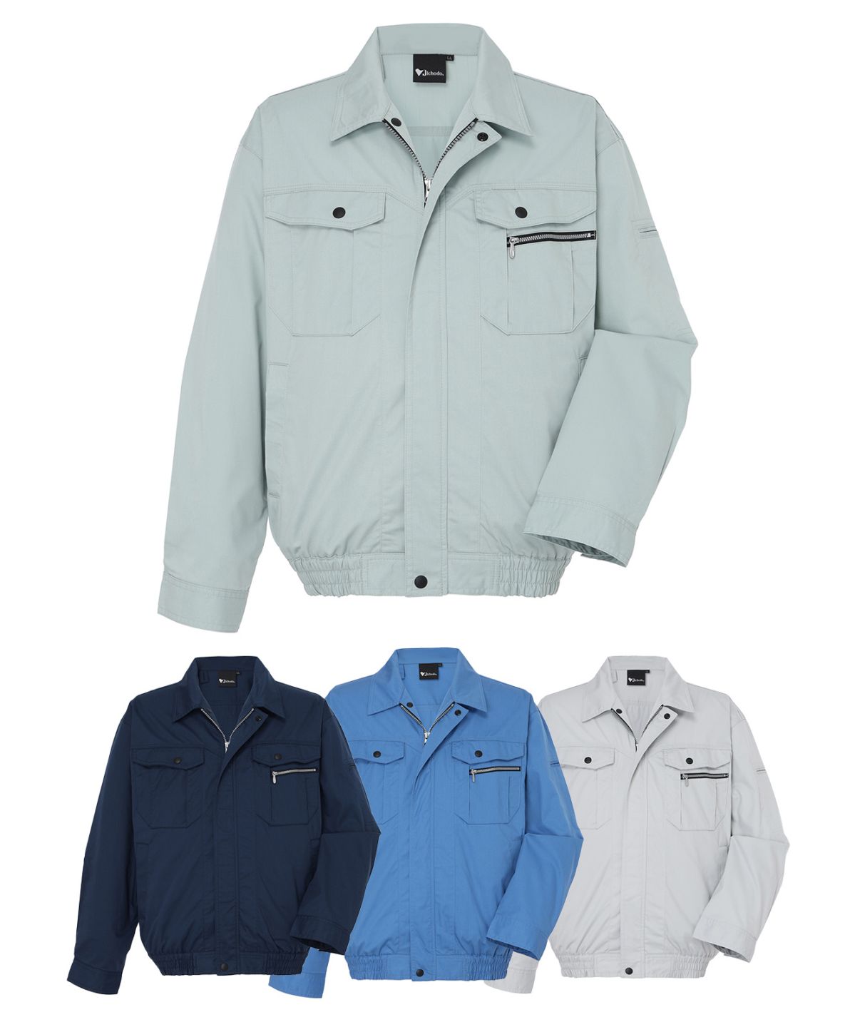 【JICHODO】87040 空調服(R)長袖ブルゾン [春夏]
