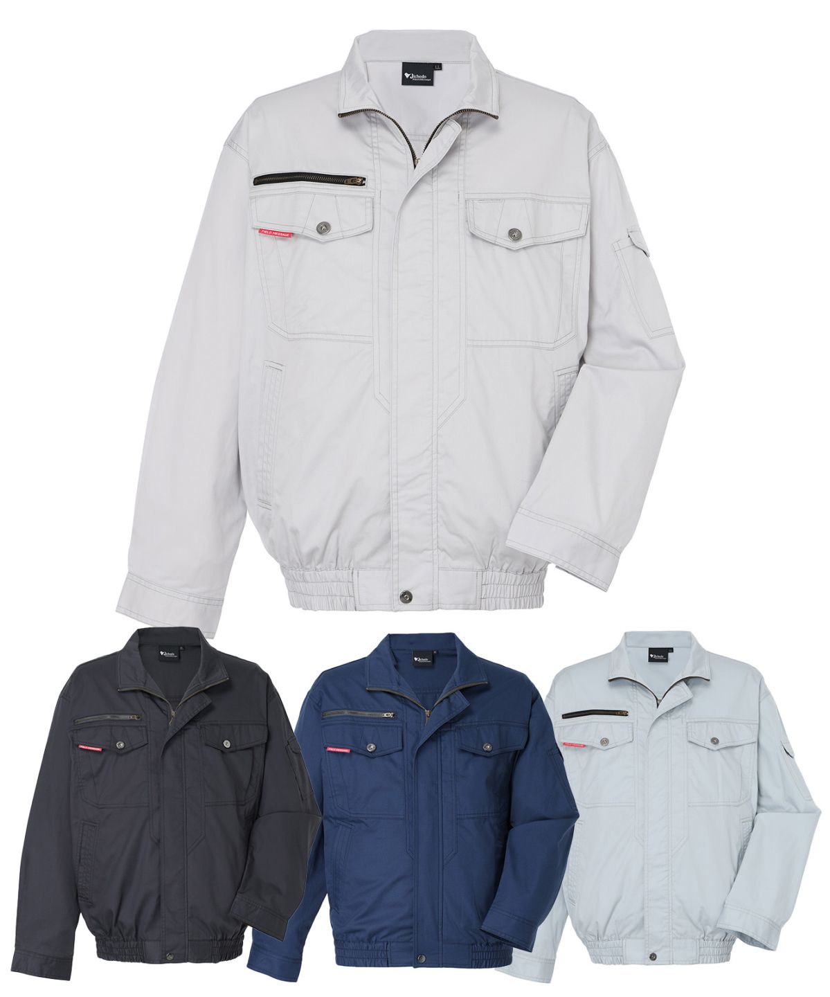 【JICHODO】87050 空調服(R)長袖ブルゾン　[春夏]