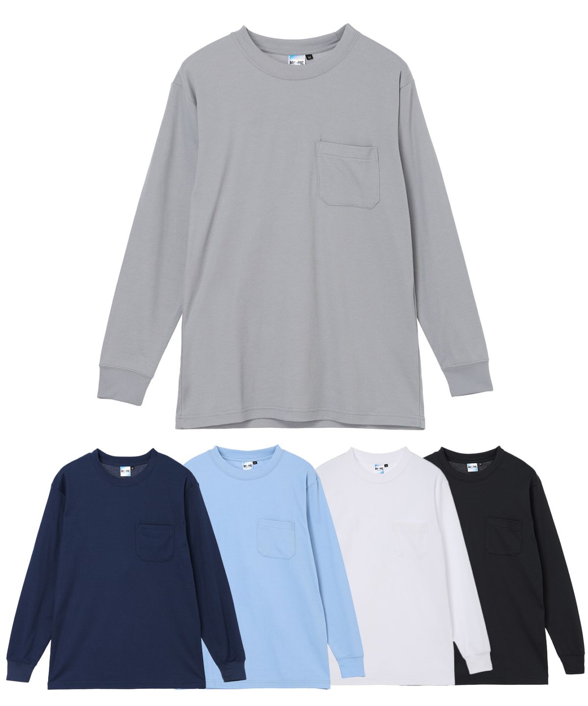 【Mr.JIC】 94704 長袖Tシャツ [春夏]