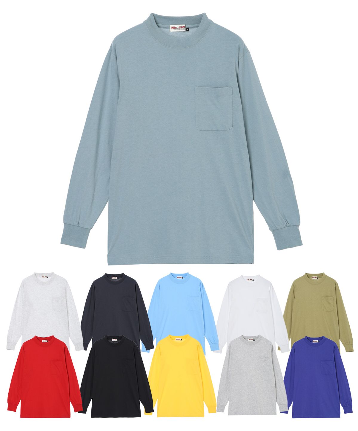【Mr.JIC】 95004 長袖Tシャツ [春夏]