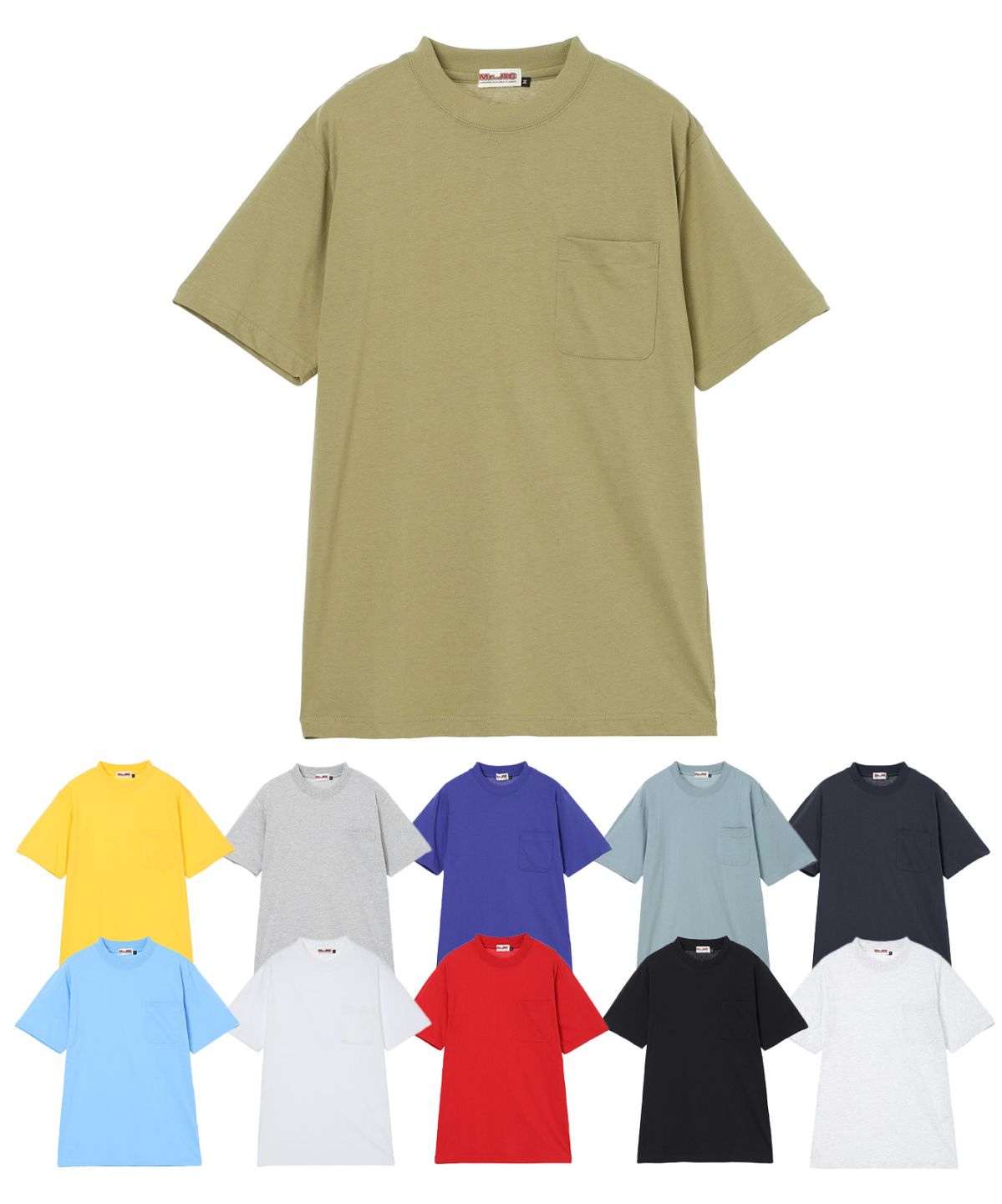 【Mr.JIC】 95014 半袖Tシャツ [春夏]