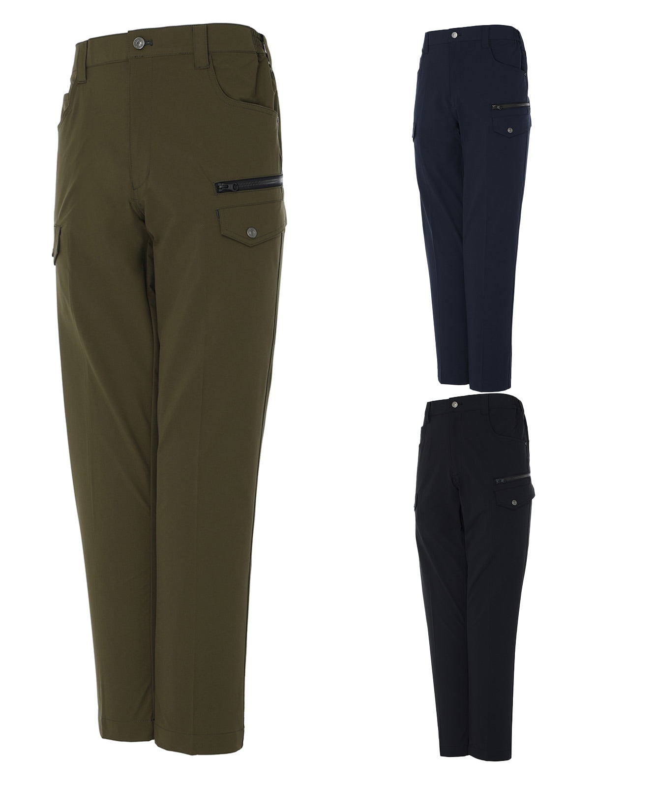 【Z-DRAGON】 73702 ストレッチノータックカーゴパンツ[秋冬]※SLIM FIT※
