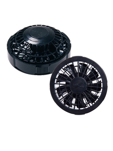 【空調服(R)】 FAN2200B ワンタッチファンブラック(2個)[バッテリー別売り]