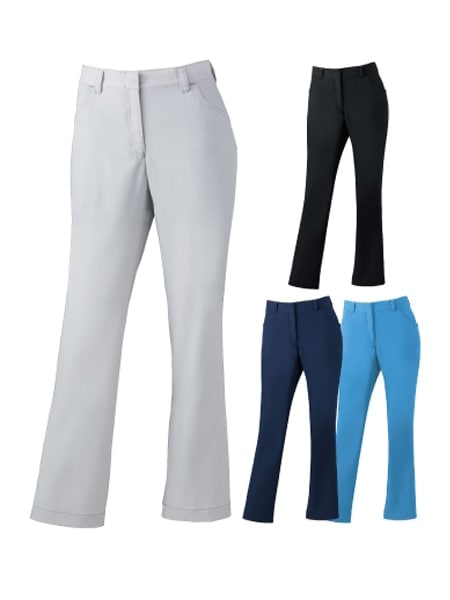 【Z-DRAGON】76006 製品制電ストレッチレディースパンツ（裏付） [春夏]※SLIM FIT※