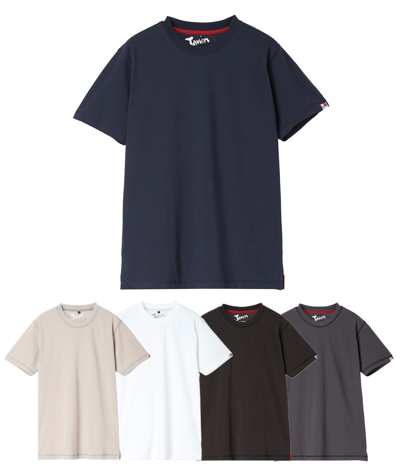 【Jawin】 55314 吸汗速乾半袖Tシャツ [通年]