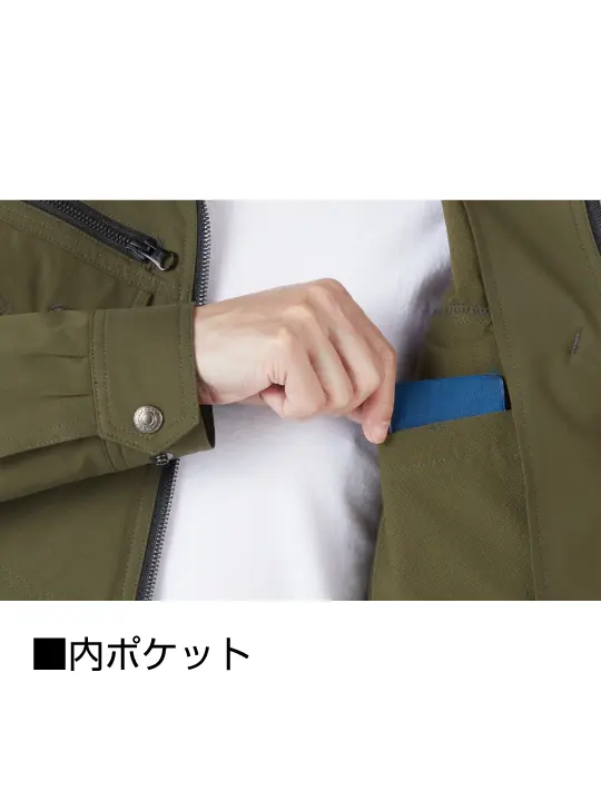 【Z-DRAGON】77700 ストレッチ長袖ジャンパー[2026年春夏]※SLIM FIT※