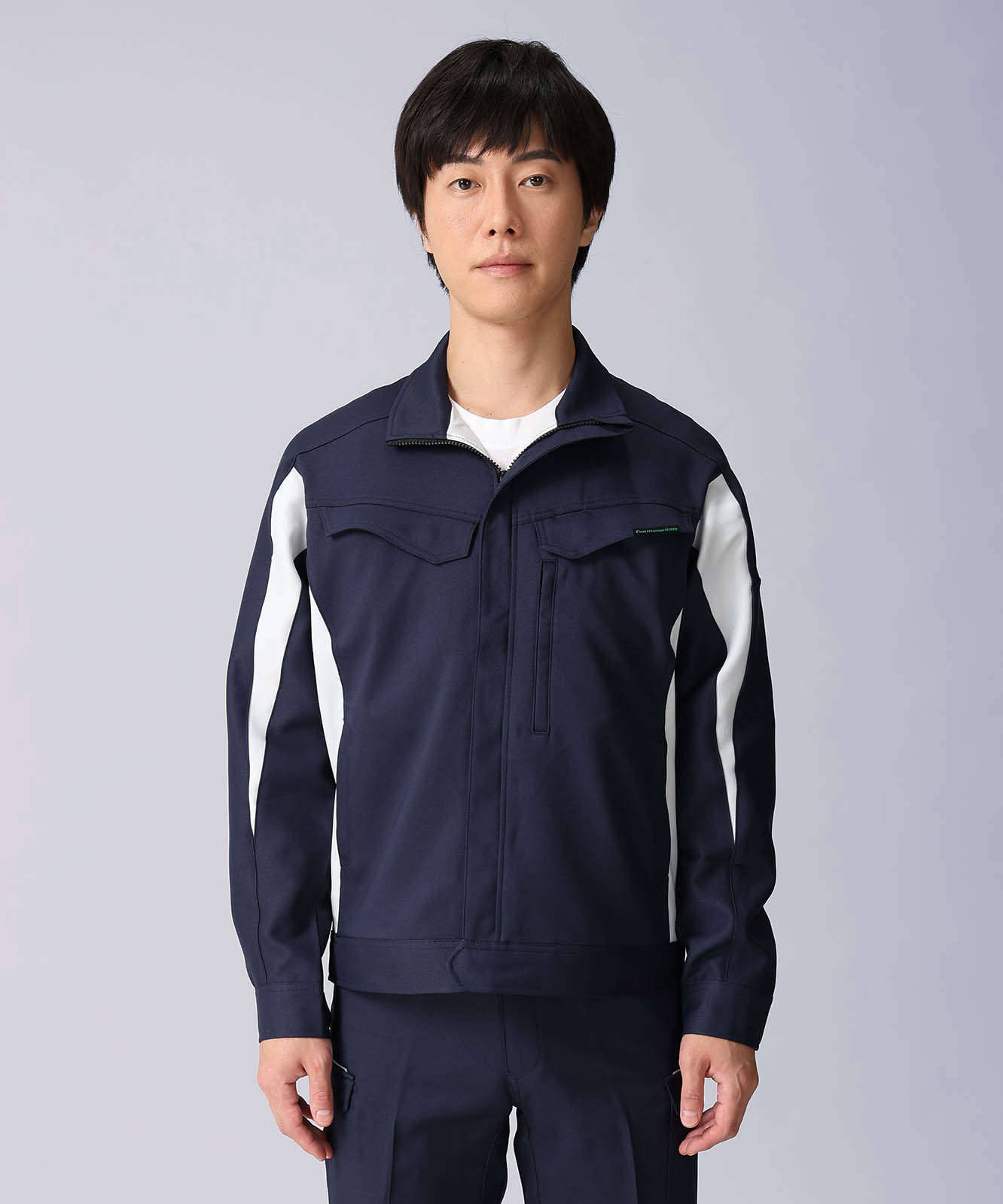 【JICHODO】11000 エコ製品制電ストレッチ長袖ジャンパー [秋冬]※REGULAR※