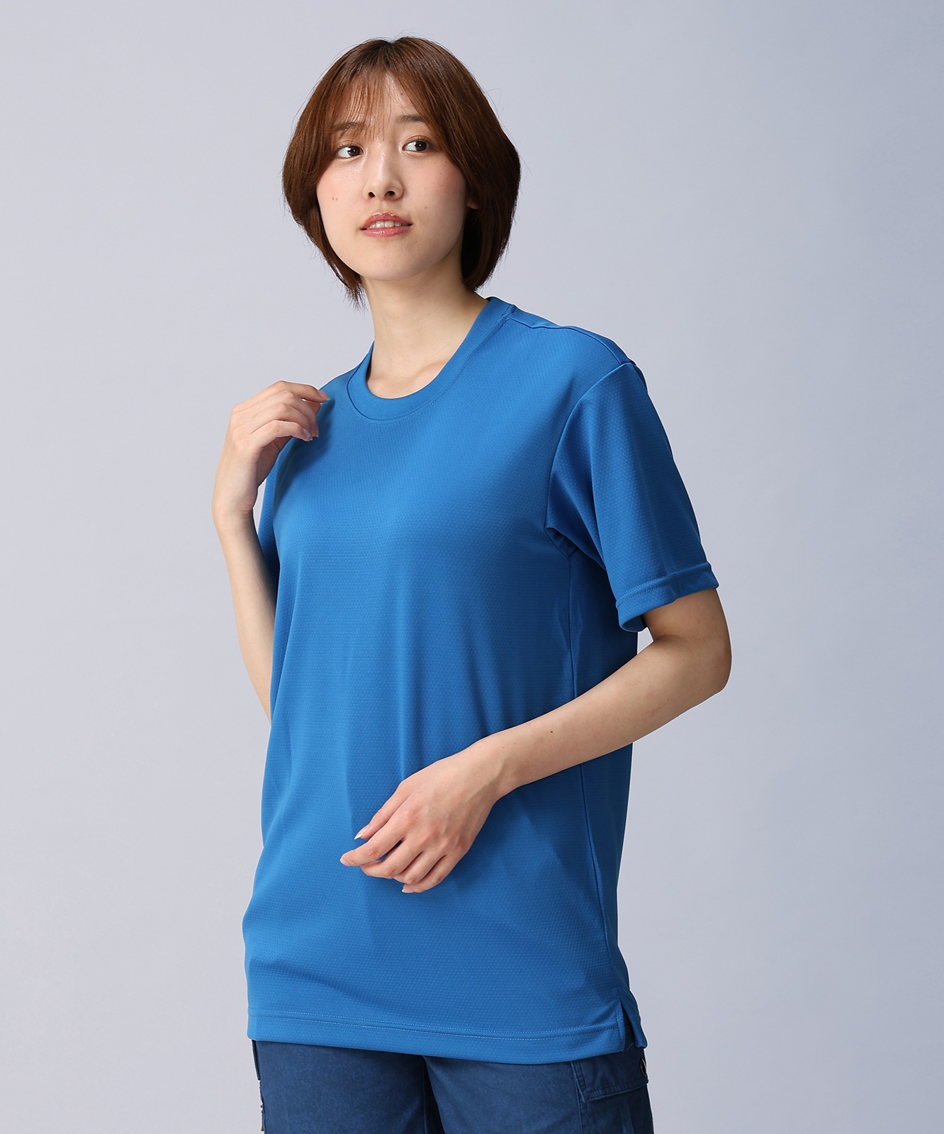 【JICHODO】 85834 吸汗速乾半袖Tシャツ [通年]