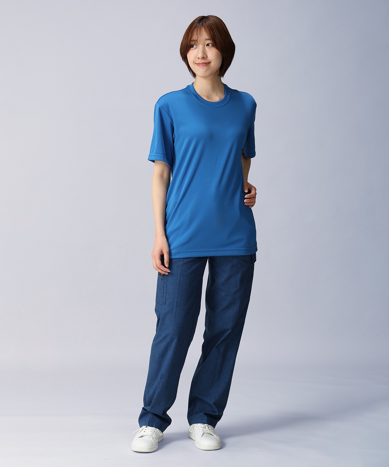 【JICHODO】 85834 吸汗速乾半袖Tシャツ [通年]
