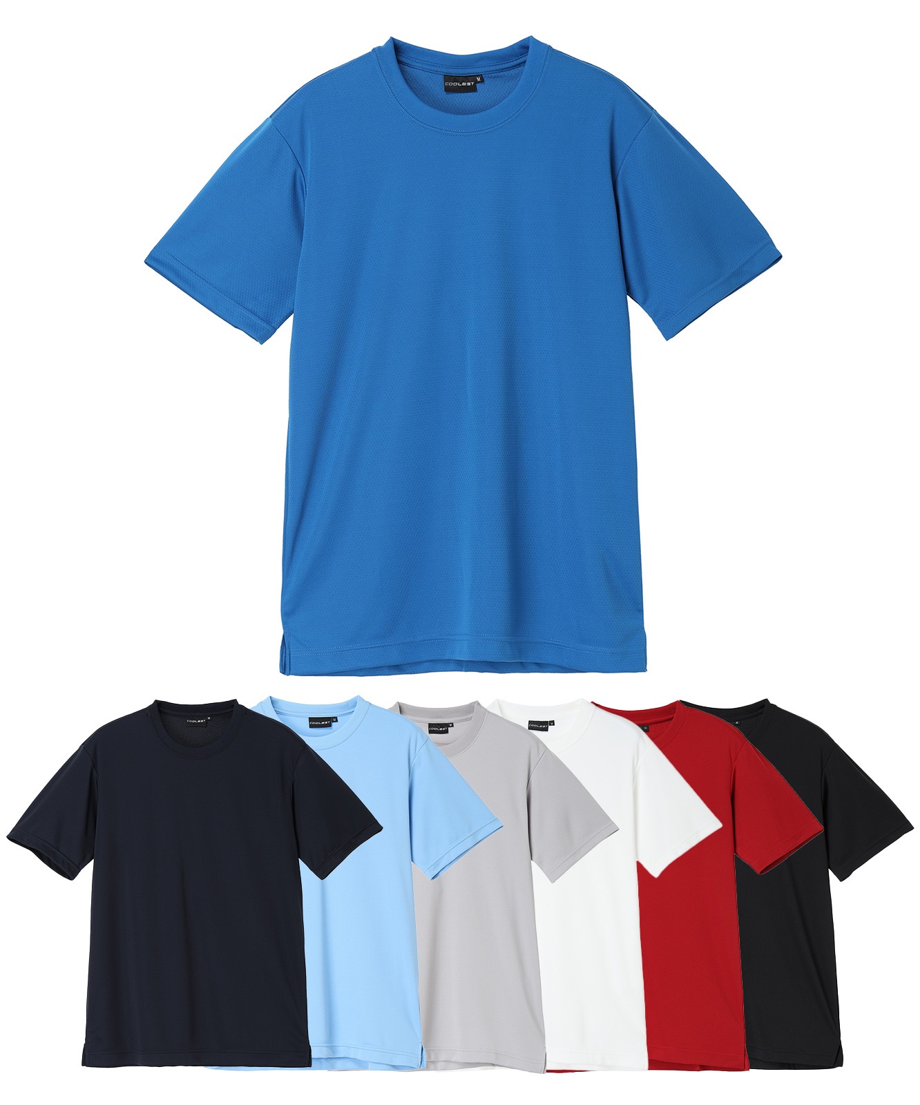 【JICHODO】 85834 吸汗速乾半袖Tシャツ [通年]
