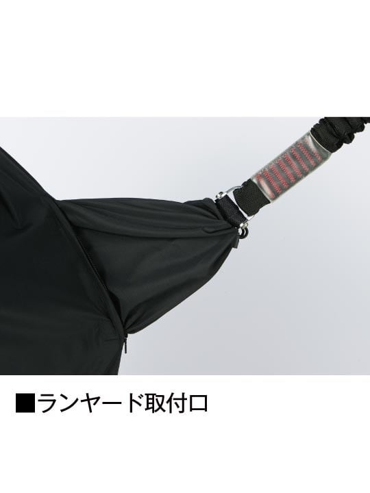 【Jawin】 FS54160K 空調服(R) 半袖ブルゾン＋18.0V超大風量瞬間冷却ターボハイパワーファン対応スターターキット（ファンレッド）[春夏]