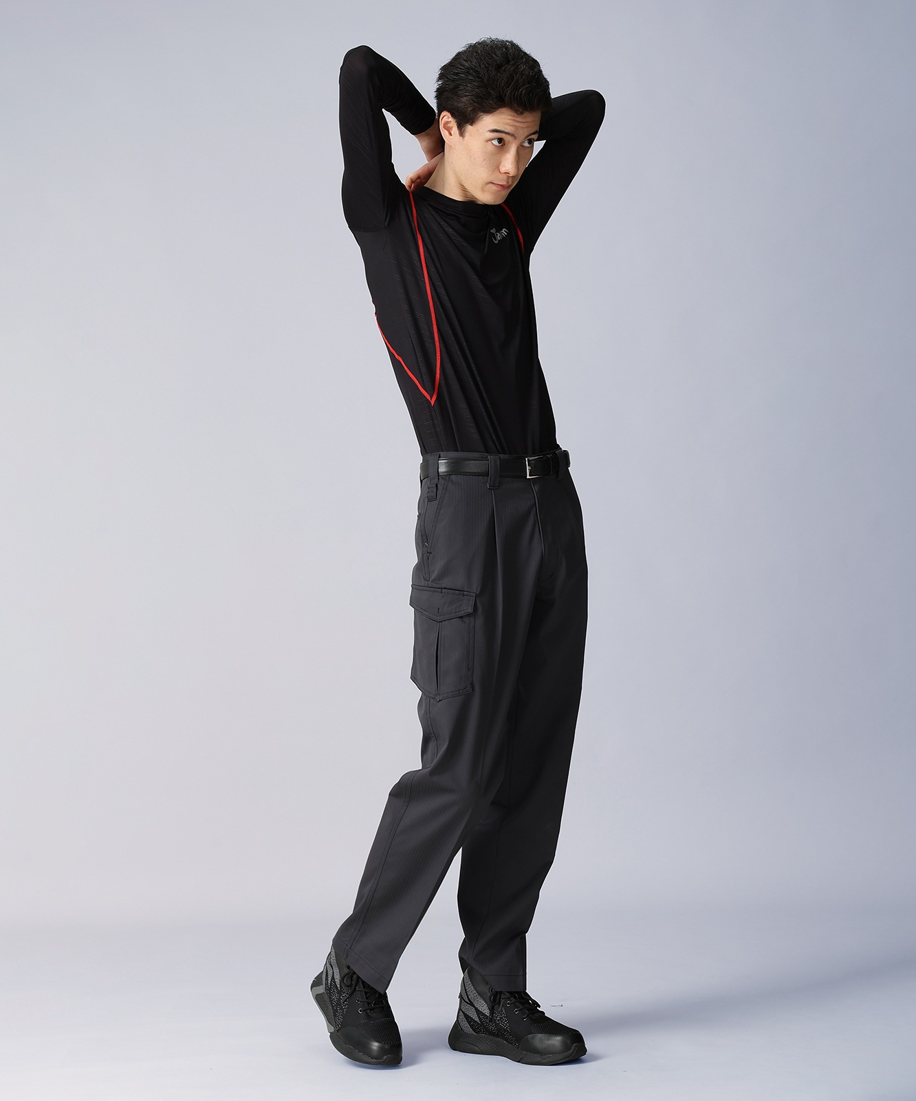 【Jawin】 56124 ロングスリーブ[春夏]＜名入れ刺繍加工不可＞