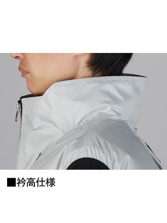 【Jawin】 FS54180I 空調服(R) ベスト＋18.0V超大風量瞬間冷却ターボハイパワーファン対応スターターキット（ファングレー）[春夏]