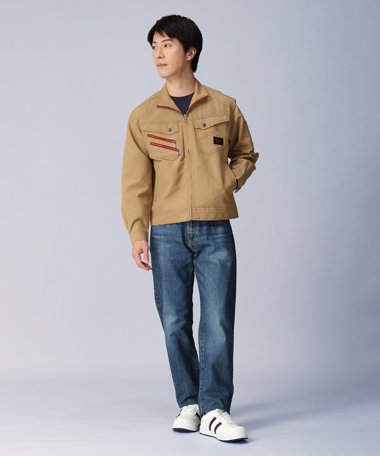 【Jawin】 56300 長袖ジャンパー[春夏]