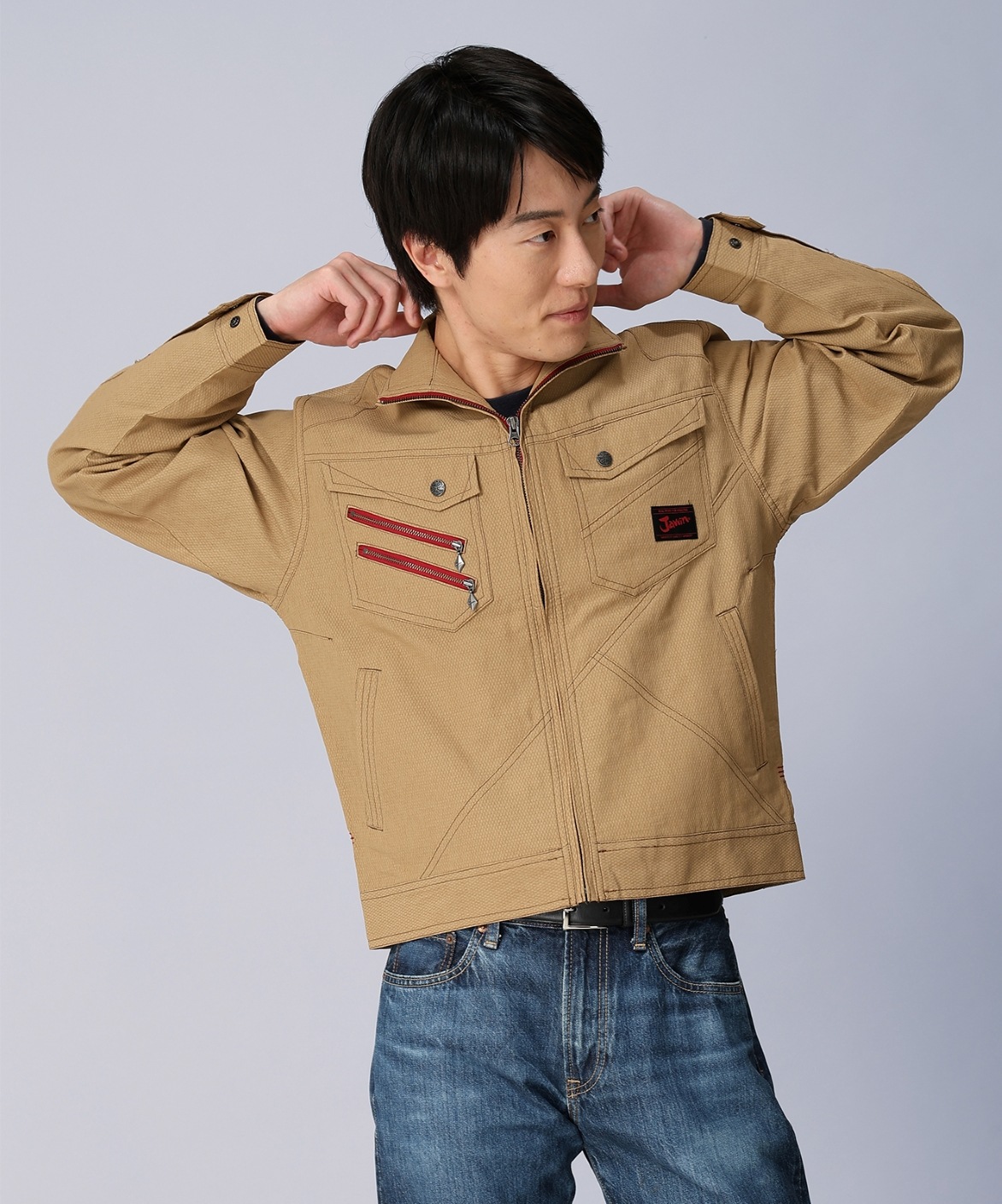 【Jawin】 56300 長袖ジャンパー[春夏]