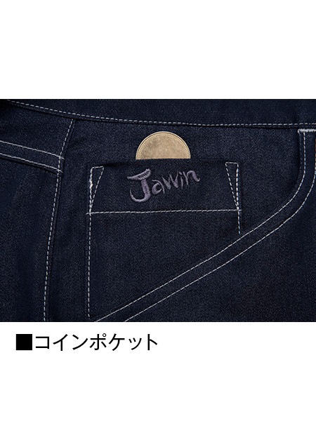 【Jawin】 56502 ストレッチノータックカーゴパンツ [春夏]※SLIM FIT※