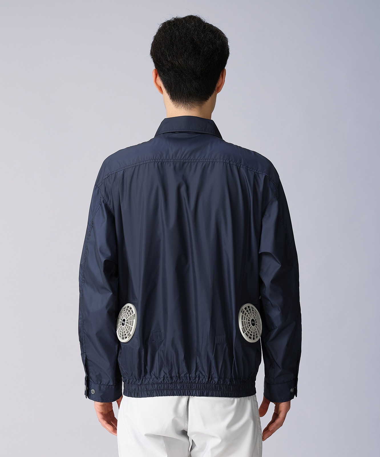 【JICHODO】87010 空調服(R)長袖ブルゾン(ファン無し)　[春夏]