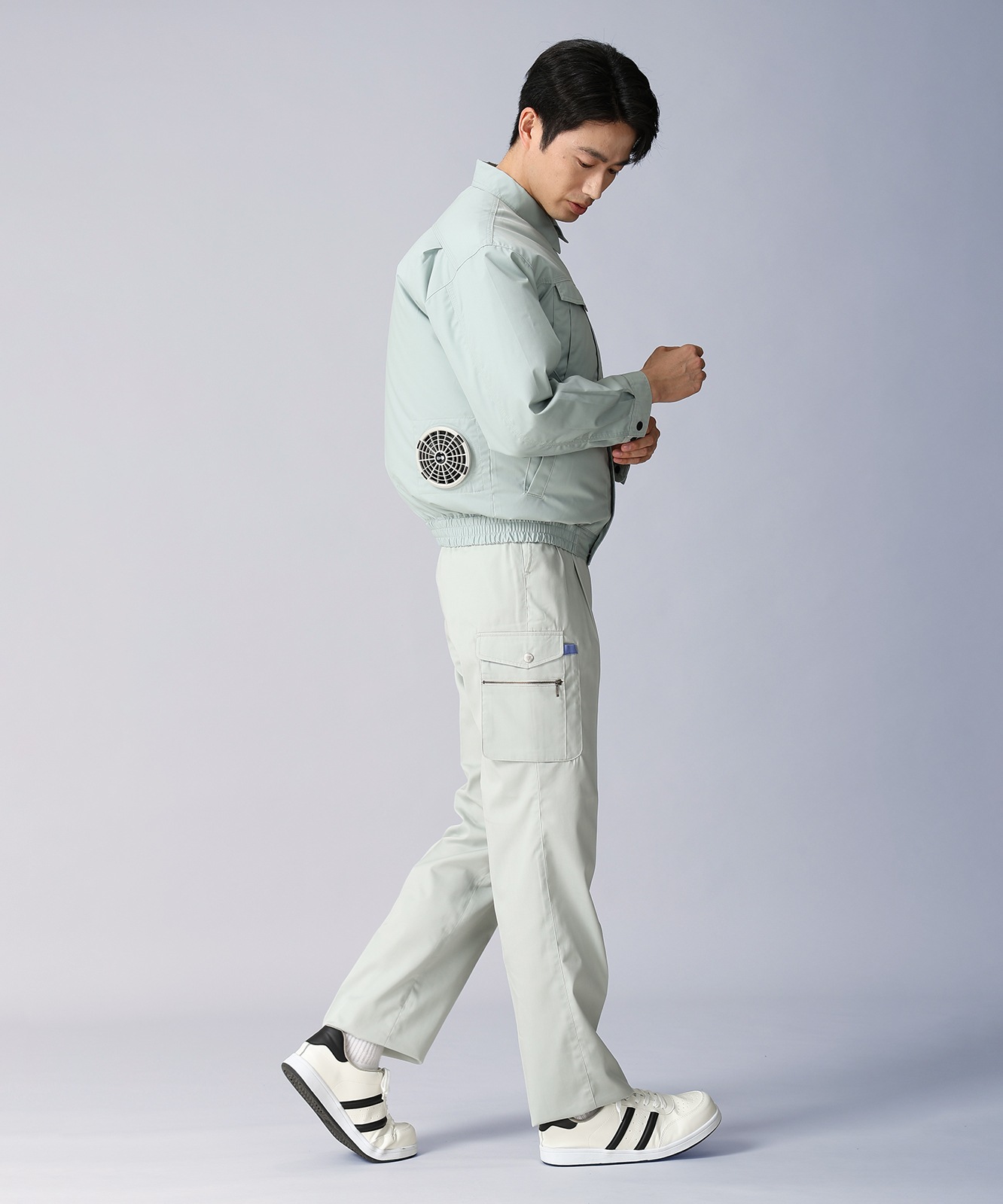 【JICHODO】87040 空調服(R)長袖ブルゾン [春夏]