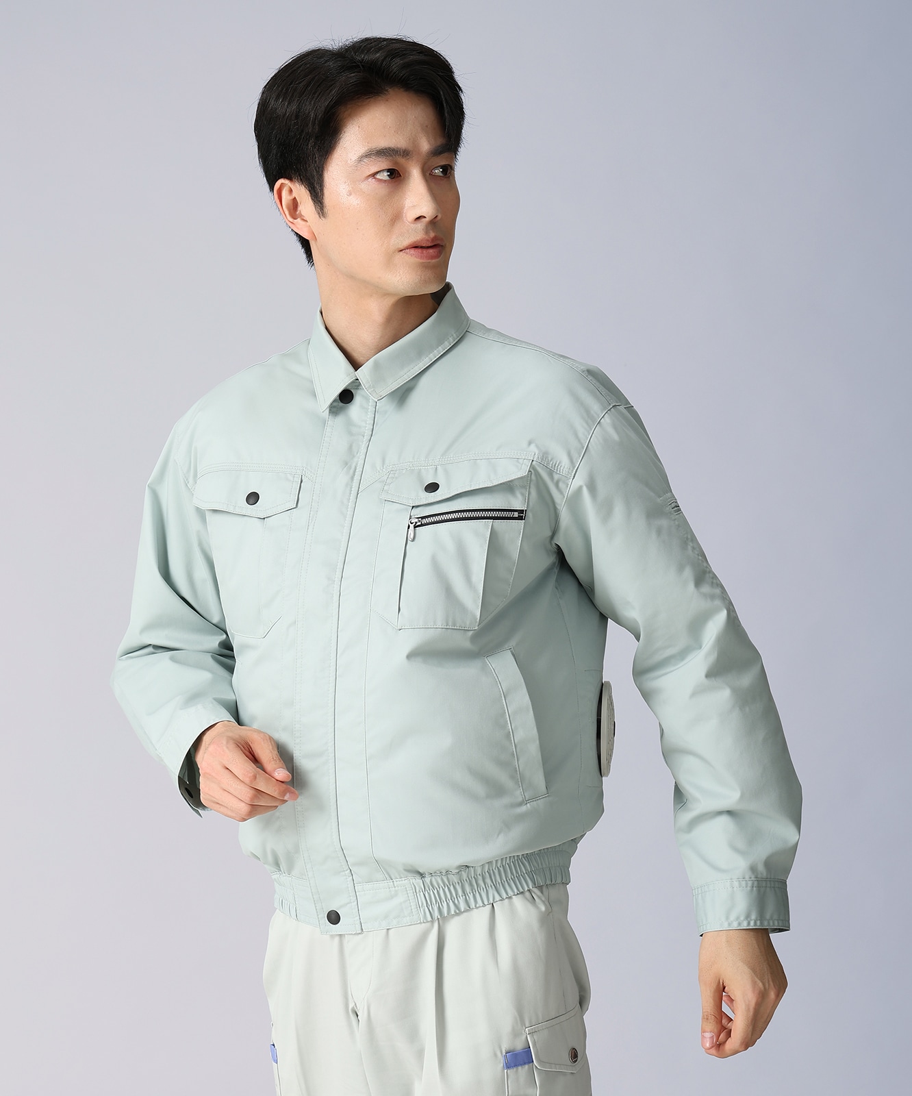 【JICHODO】87040 空調服(R)長袖ブルゾン [春夏]