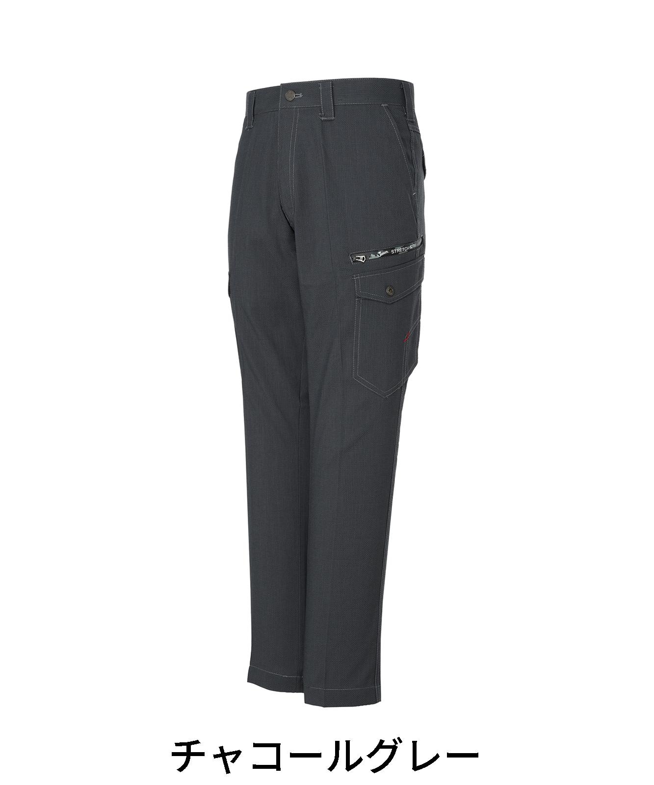 【Jawin】 56802 ストレッチノータックカーゴパンツ [春夏]※SLIM FIT※