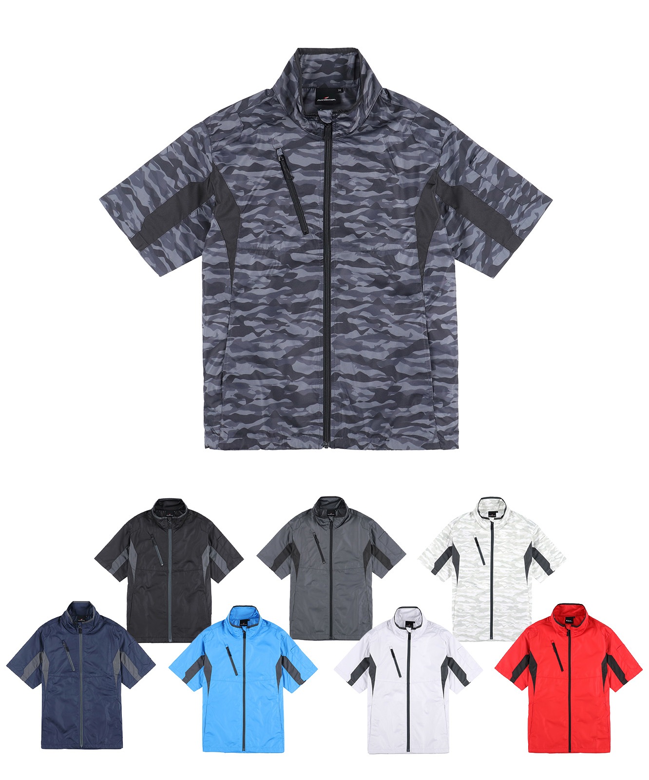 【JICHODO】87070 空調服(R)半袖ジャケット [春夏]