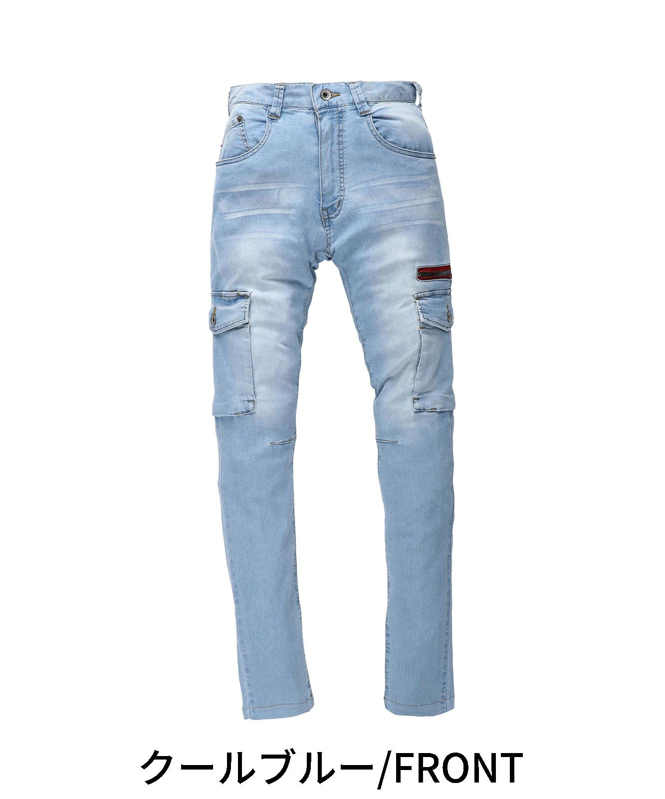【Jawin】 56902 ストレッチノータックカーゴパンツ [春夏]※SLIM FIT※