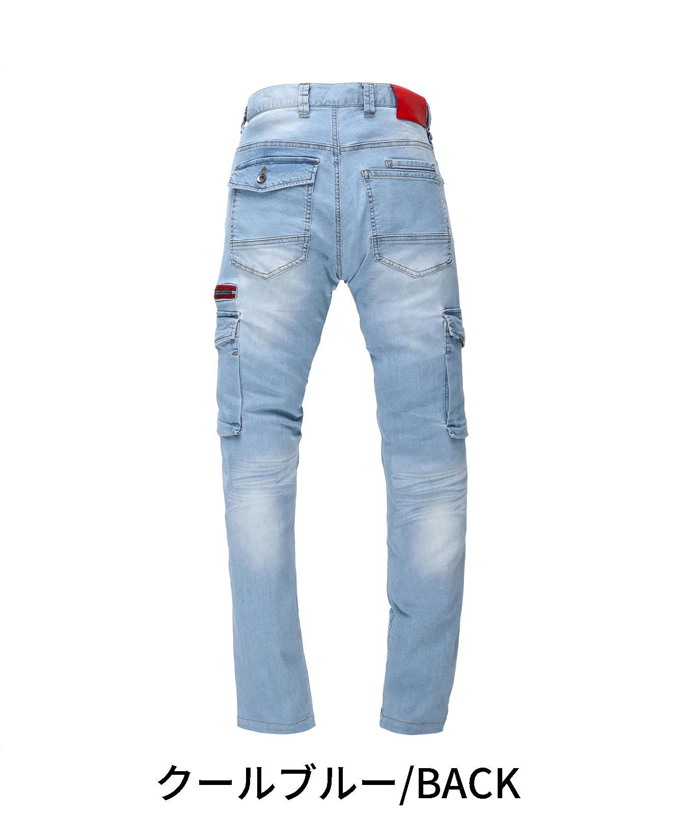 【Jawin】 56902 ストレッチノータックカーゴパンツ [春夏]※SLIM FIT※