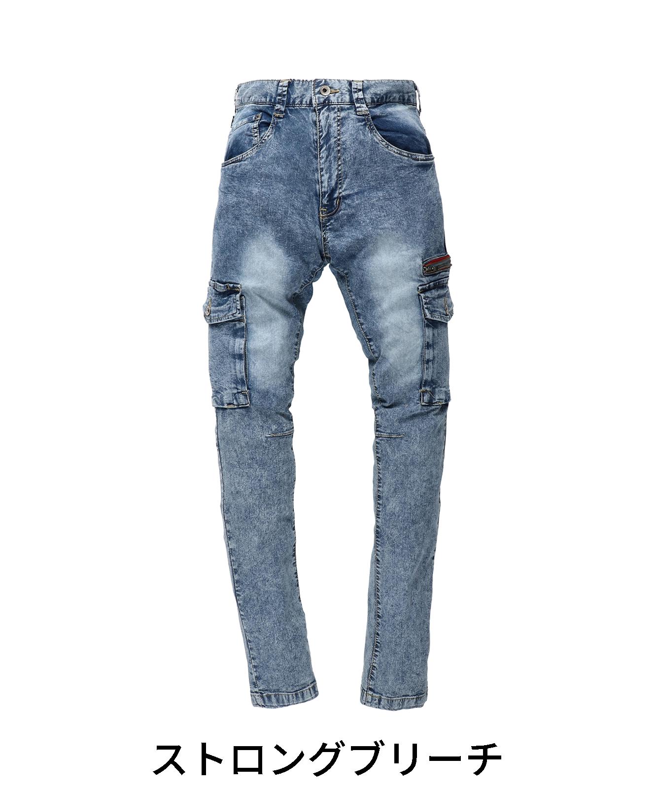 【Jawin】 56902 ストレッチノータックカーゴパンツ [春夏]※SLIM FIT※