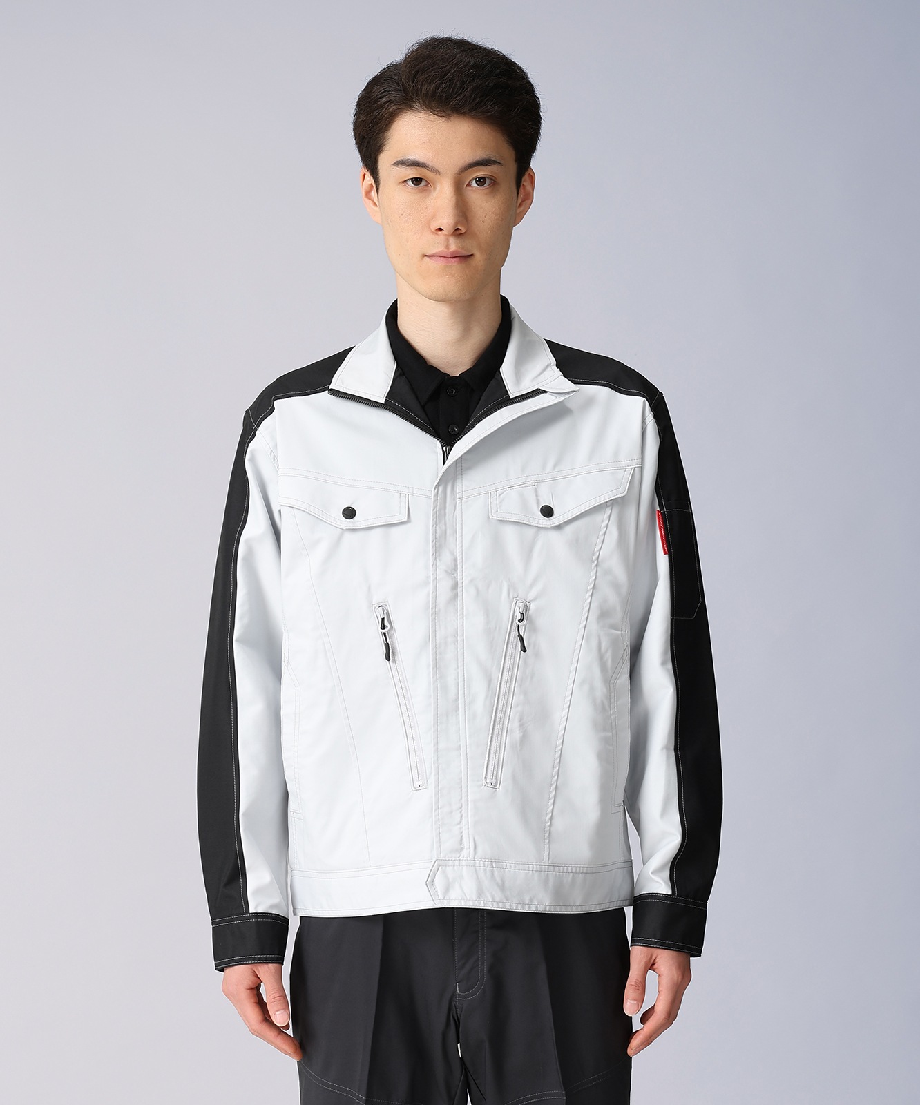 【JICHODO】87700 製品制電ストレッチ長袖ジャンパー [春夏]※SLIM FIT※