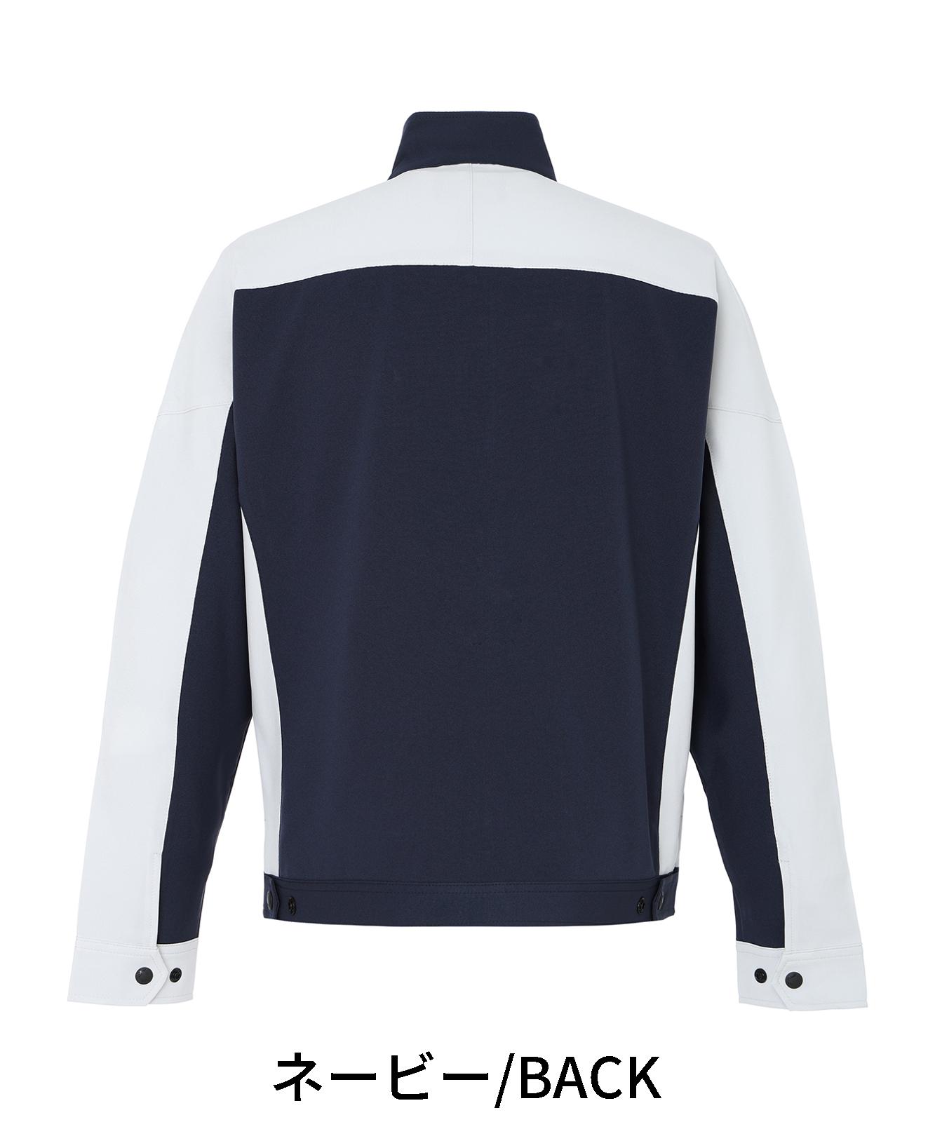 【JICHODO】87900 エコ製品制電ストレッチ長袖ジャンパー [春夏]※SLIM FIT※