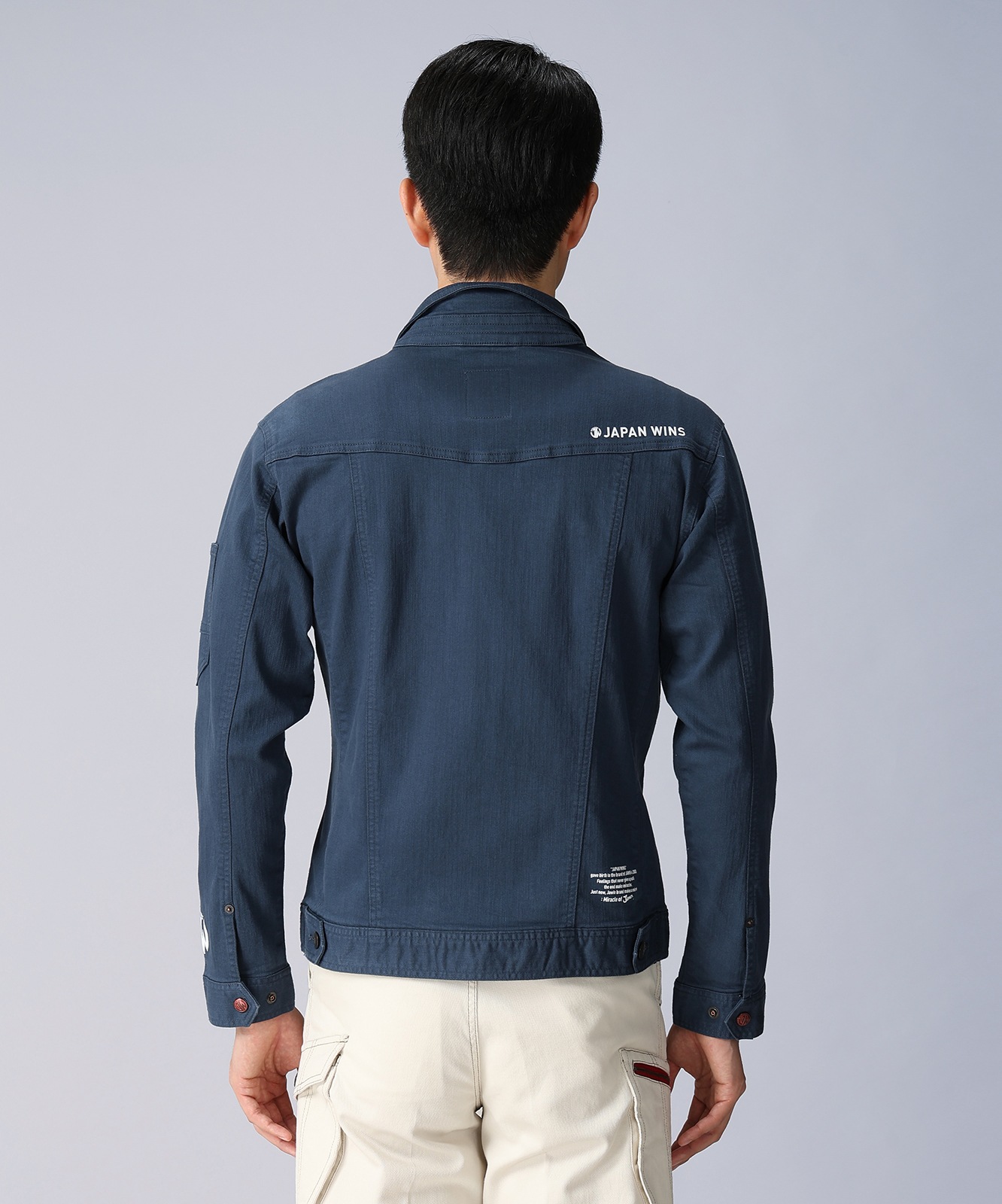 【Jawin】 57300 ストレッチ長袖ジャンパー[春夏]※SLIM FIT※