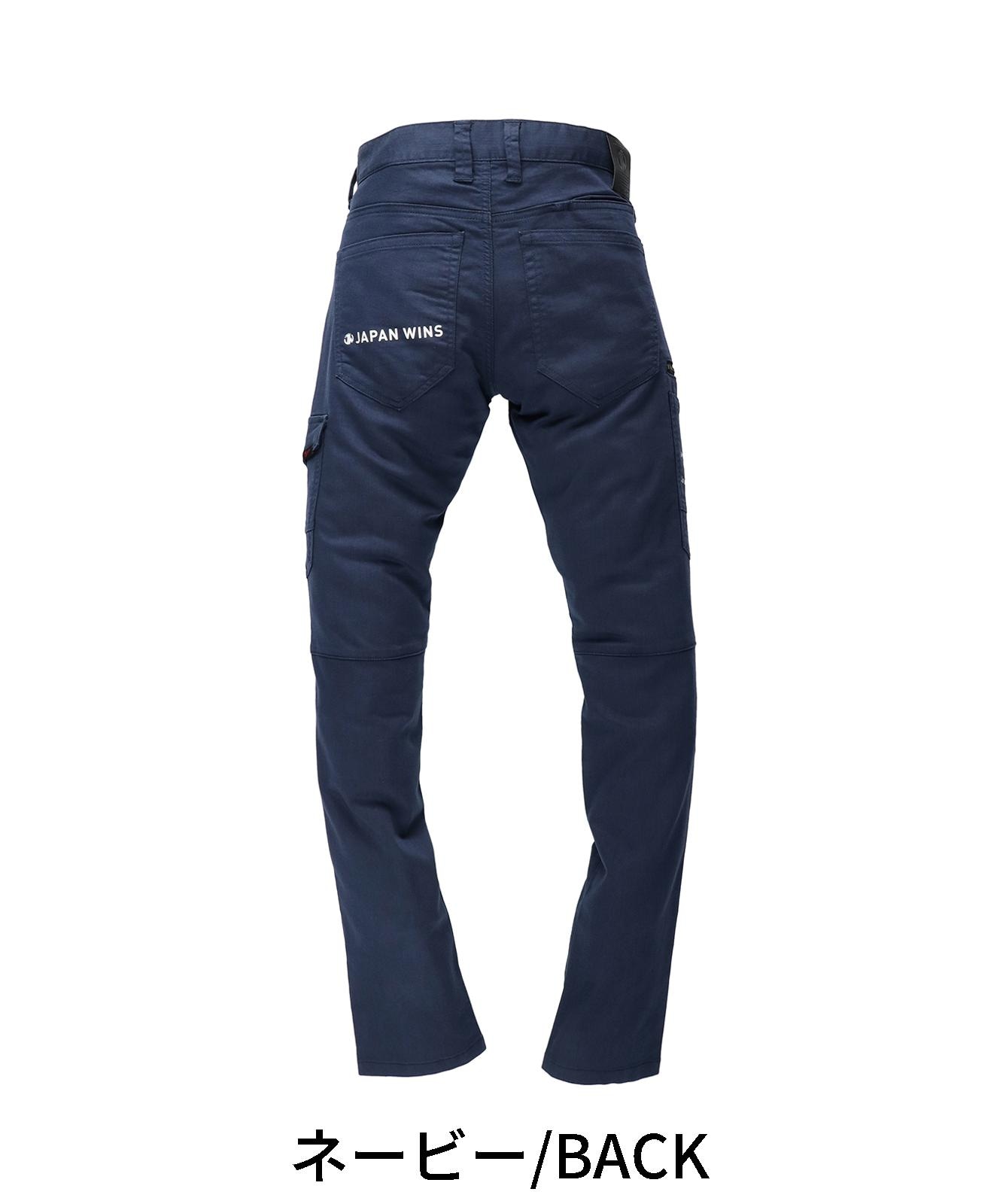 【Jawin】 57302 ストレッチノータックカーゴパンツ[春夏]※SLIM FIT※