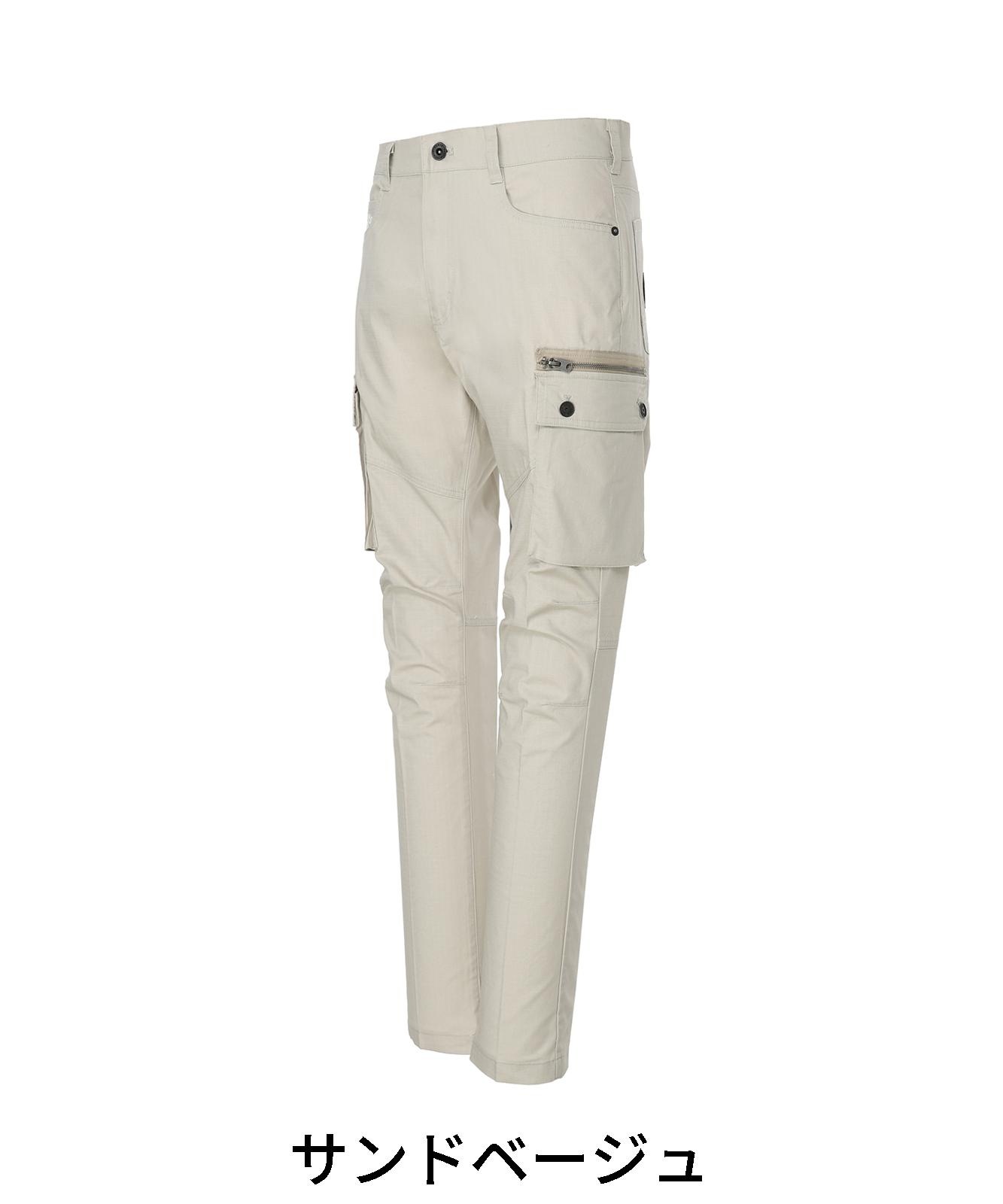【Jawin】 57502 ストレッチノータックカーゴパンツ[春夏]※SLIM FIT※