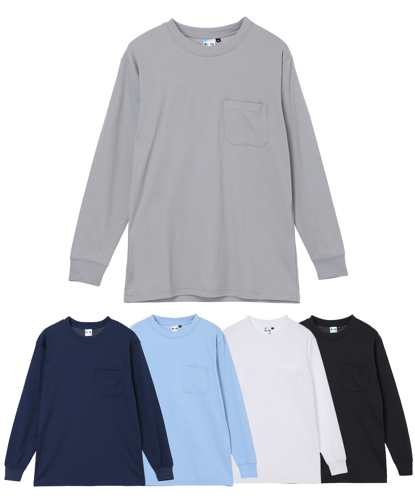 【Mr.JIC】 94704 長袖Tシャツ [春夏]