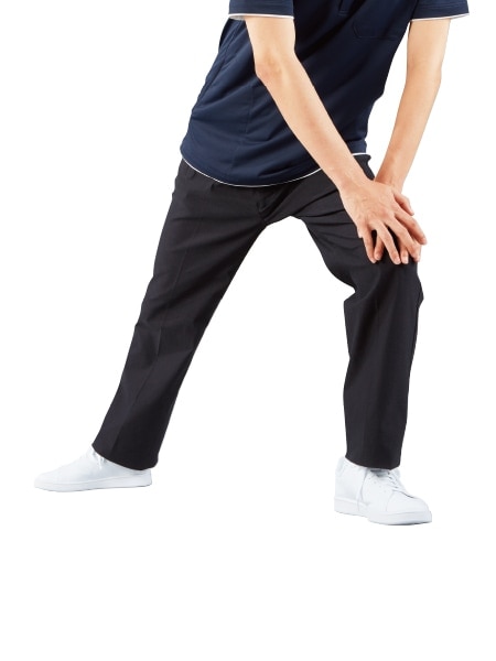 【WHISeL】 WH90272 メンズストレッチパンツ