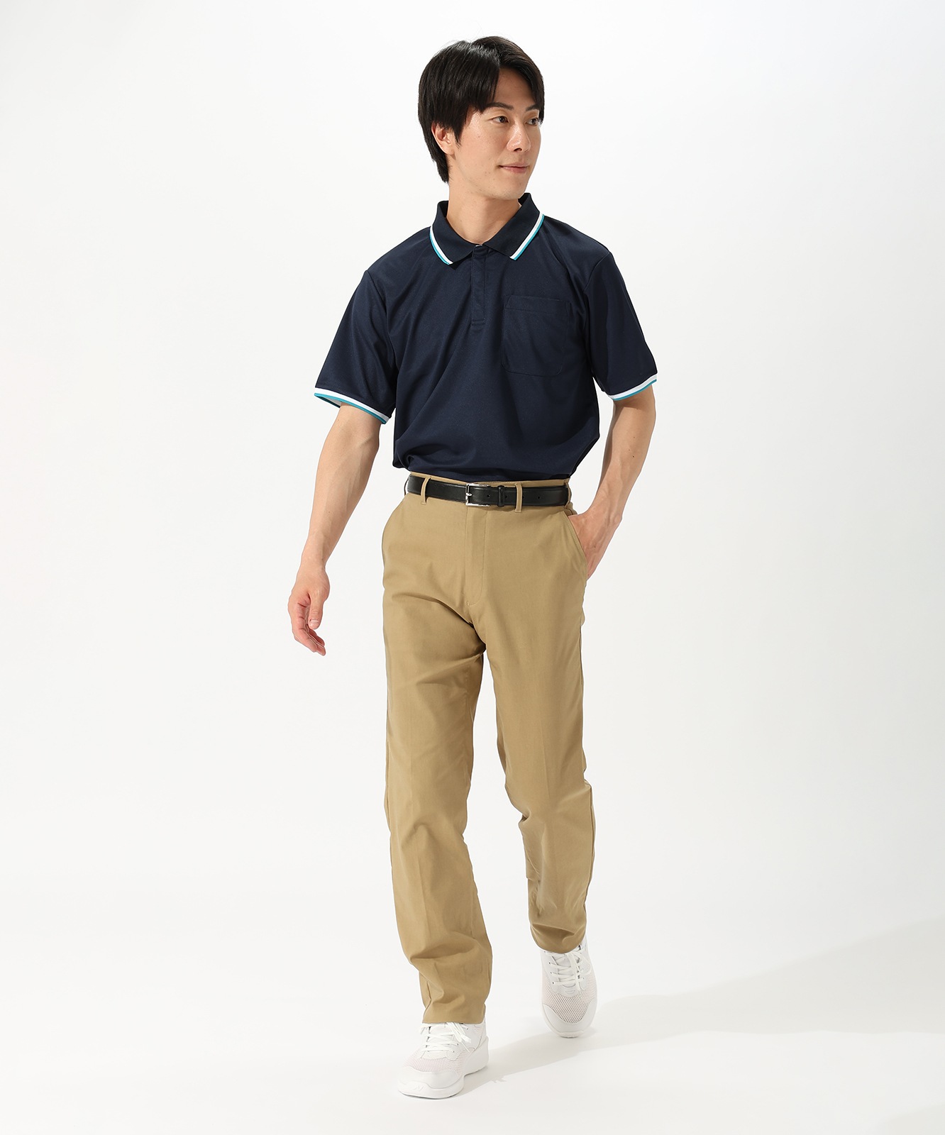 【WHISeL】 WH90272 メンズストレッチパンツ