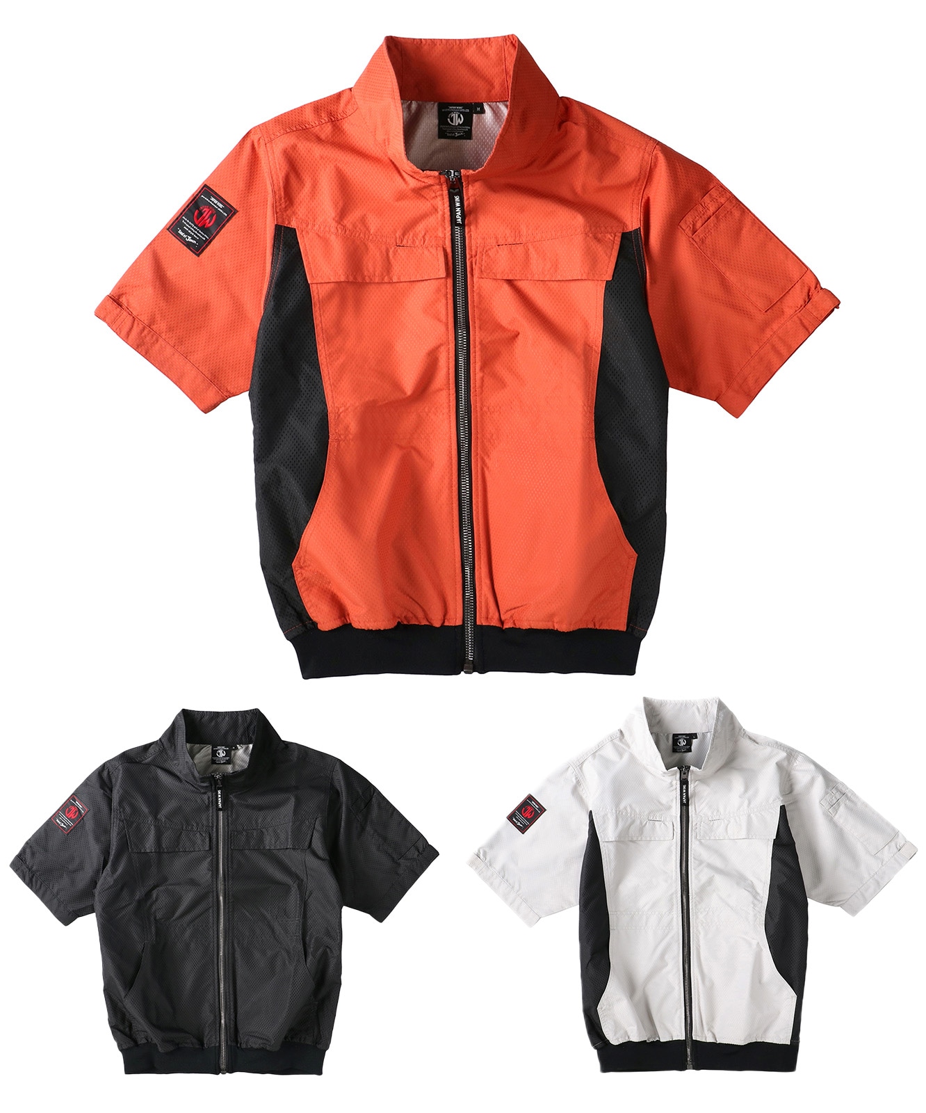 【Jawin】 54200 空調服(R)半袖ブルゾン[春夏]