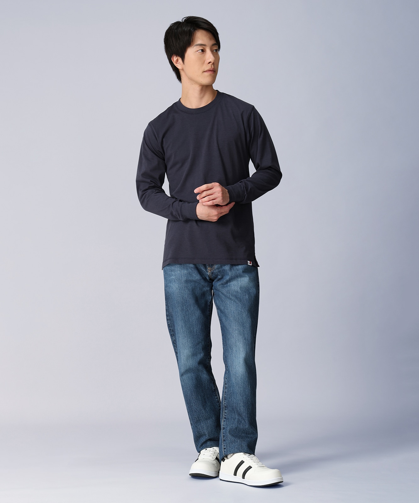 【Jawin】 55304 吸汗速乾長袖Tシャツ [通年]