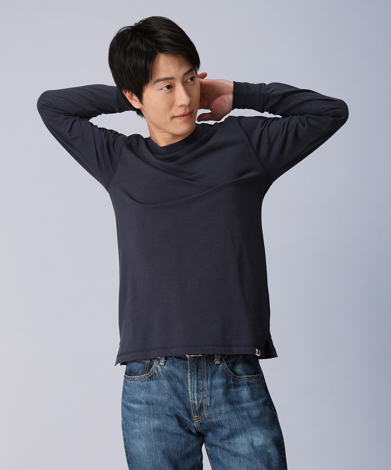 【Jawin】 55304 吸汗速乾長袖Tシャツ [通年]