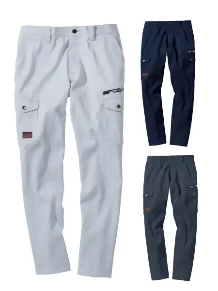 Jawin】 52802 ストレッチノータックカーゴパンツ [秋冬]※SLIM FIT