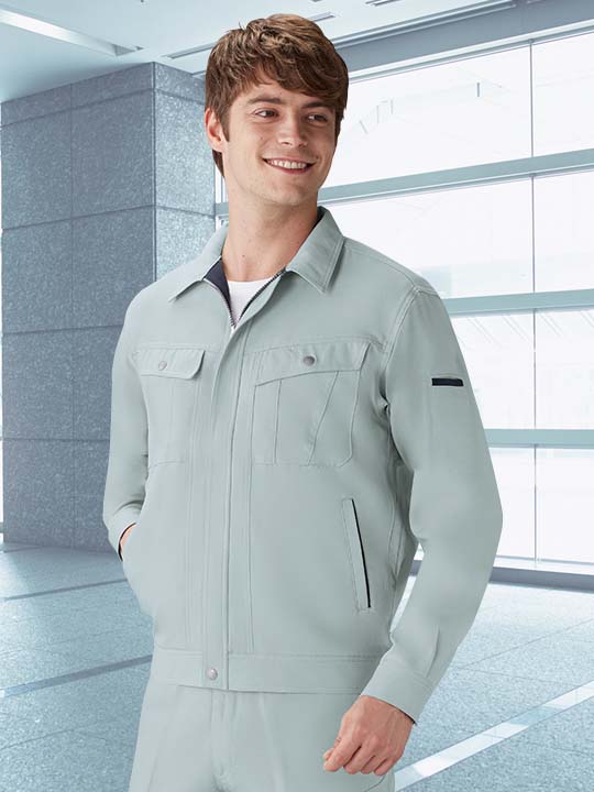 Code Name G】 64100 長袖ジャンパー カラー:ネービー, サイズ:4L