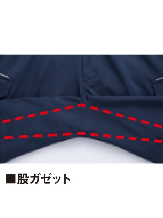 JICHODO】11006 エコ製品制電ストレッチレディースパンツ[2024年秋冬