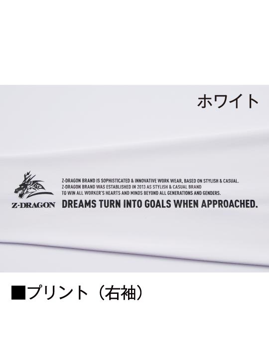 Z-DRAGON】 75174 ロングスリーブ[2023年春夏]＜名入れ刺繍加工