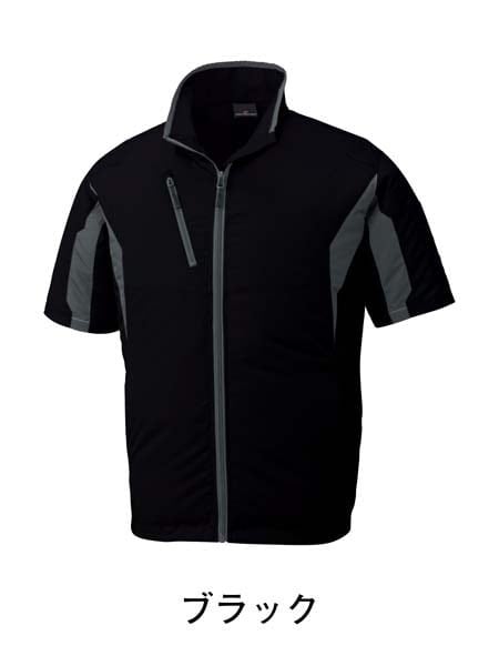 JICHODO】FS87070P 空調服(R)半袖ジャケット＋7.2V大風量防水 パワー