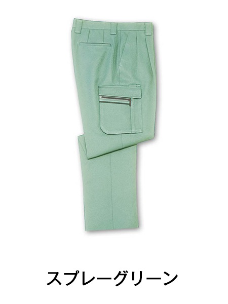 JICHODO】 H42502 ツータックカーゴパンツ [秋冬](股下フリー