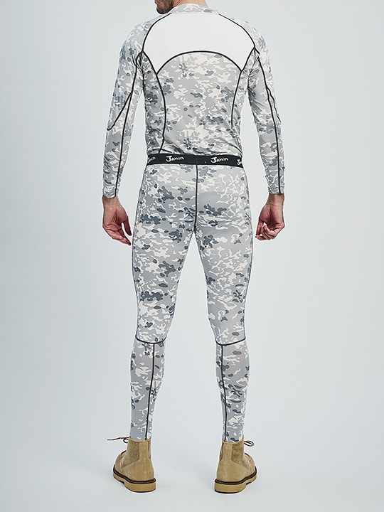 Jawin】 52004 ローネックロングスリーブ[通年]＜名入れ刺繍加工不可