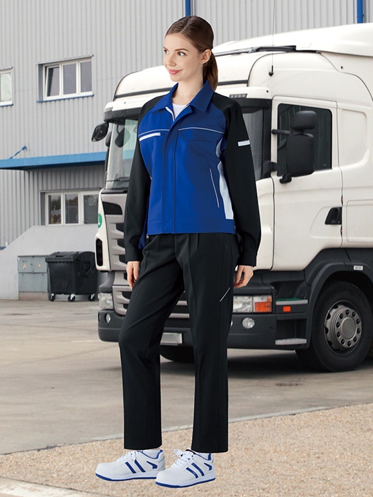 JICHODO】 82800 製品制電ストレッチジャンパー [秋冬]※SLIM FIT