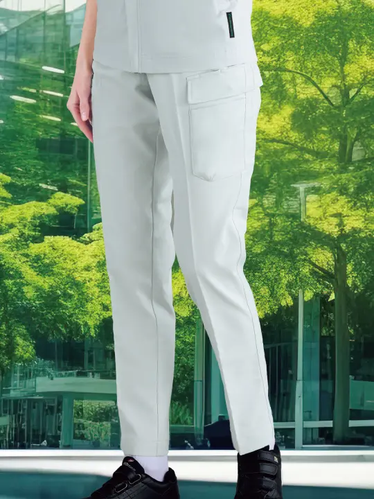よちこ JICHODO】15116 エコ製品制電ストレッチレディースカーゴパンツ[2026年