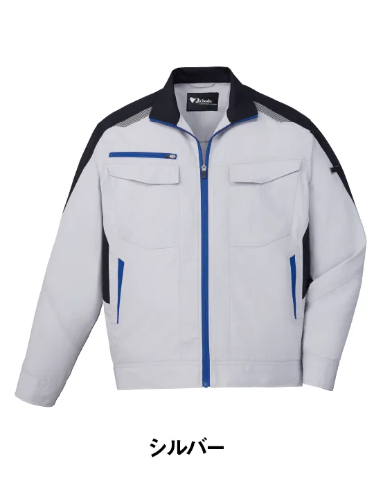 JICHODO】 87400 抗ウイルス加工長袖ジャンパー [春夏]※SLIM FIT※通販