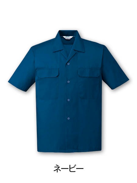 TomoeSAKURA】 6056 エコ製品制電半袖オープンシャツ [春夏]通販ページ